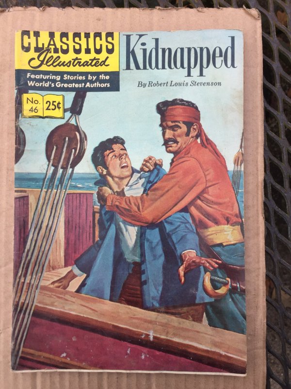 Classics Illustrated Kidnaped