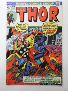 Thor #208 (1973) vs Mercurio Man From Death Dimension! Sharp Fine/VF Condition!