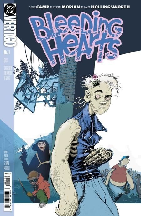 BLEEDING HEARTS #1 Second Printing Cvr A Stipan Morian DC