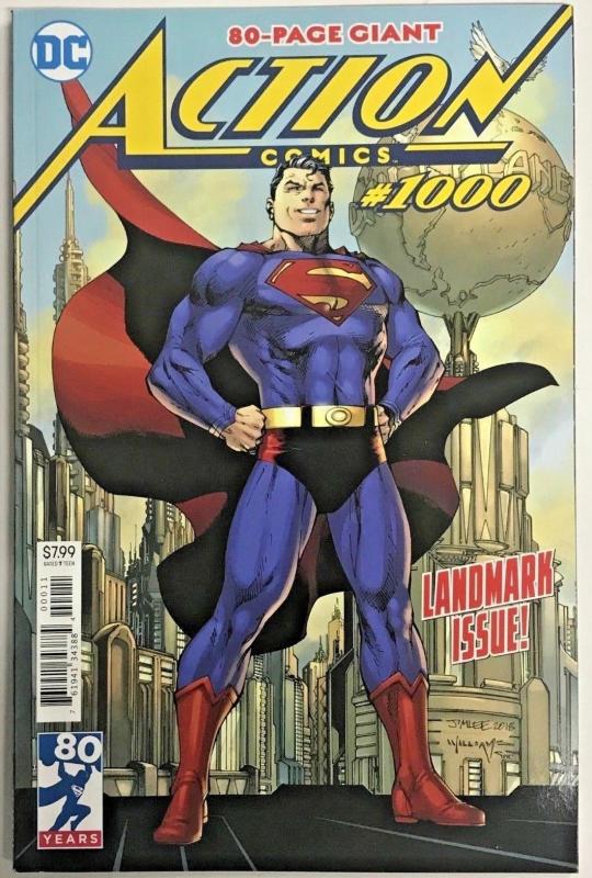 ACTION COMICS#1000 NM  2018 SUPERMAN DC COMICS