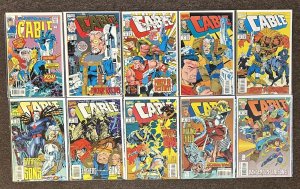 Cable #-1,1,2,3,4,6,7,8,9,10 Marvel Comics 1993