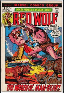 Red Wolf #4 (1972) Red Wolf
