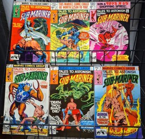 TALES TO ASTONISH (1980-1981) 9-14 Silver Age Subby TTA repri 6 DIFF UK PENCE ed