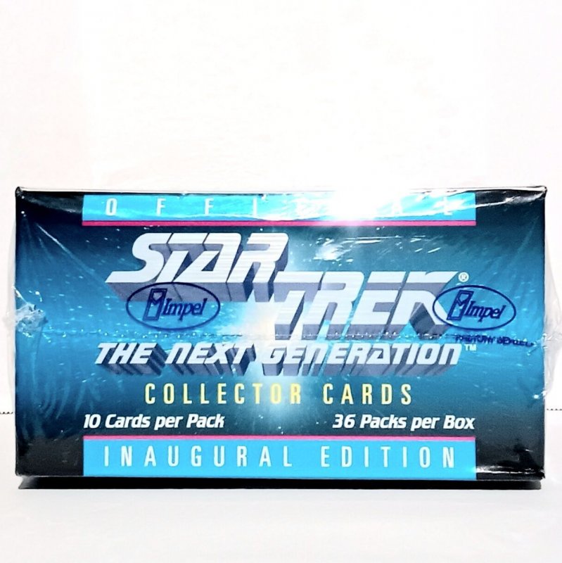 STAR TREK: THE NEXT GENERATION - INAUGURAL EDITION | 1992 IMPEL | NIB SEALED