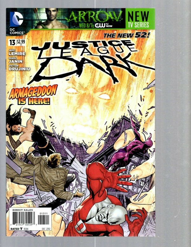 10 Comics Justice League Dark #12 0 13 14 ANN 1 The Flash 1 131 155 185 220 J448