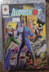 BLOODSHOT  # 5  1993 VALIANT COMICS  ETERNAL WARRIOR BLOOD OF AGES