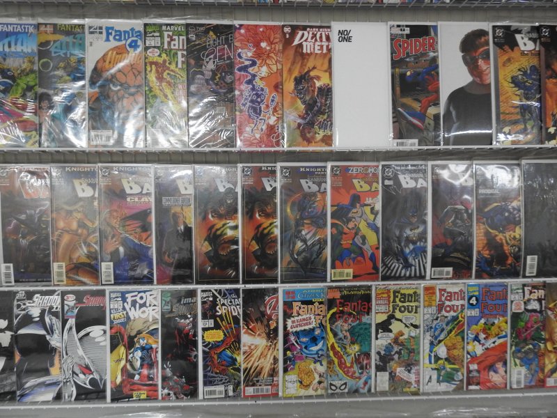 Huge Lot 150+ Comics W/ Flash, Batman, Eight Billion Genies, +More! Avg VF Cond!