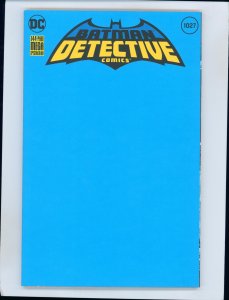 Detective Comics #1027 Blue Blank Sketch Variant 1st app. of Christopher Nakano