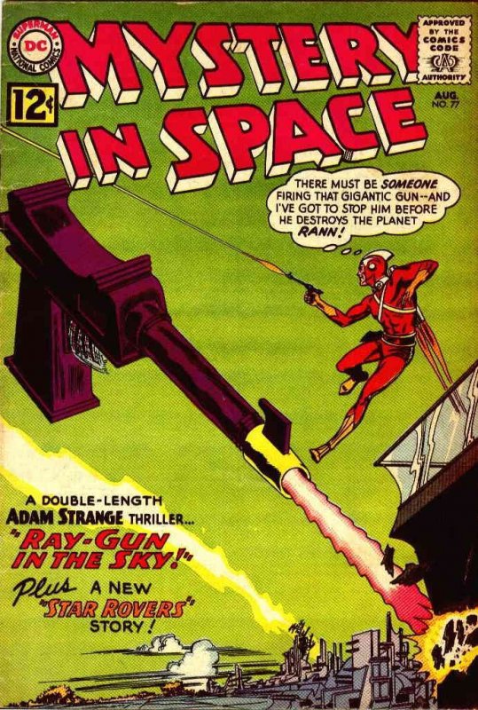 Mystery in Space #77 GD ; DC | low grade comic August 1962 Adam Strange