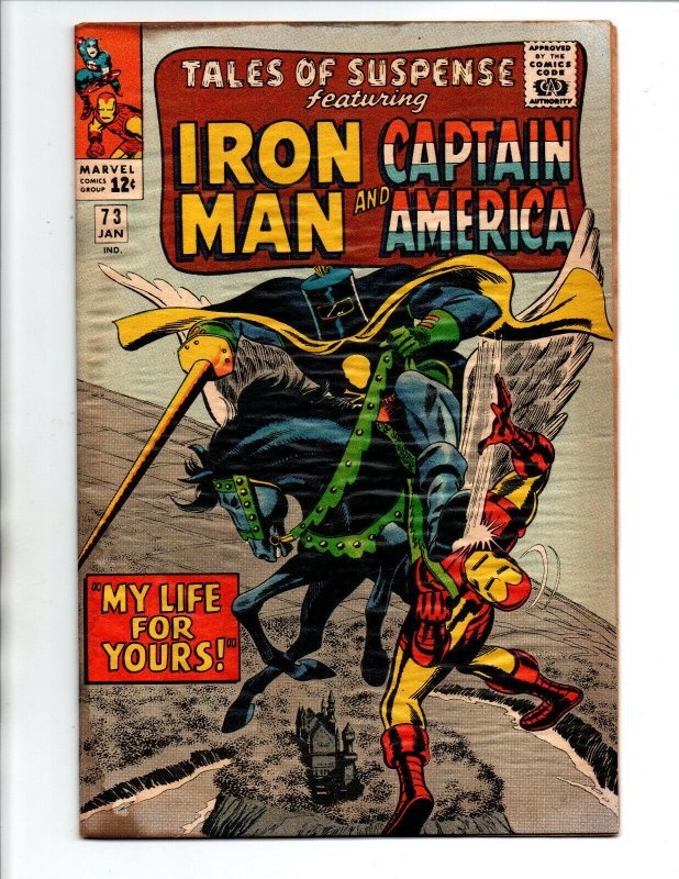 Tales of Suspense #73 - Iron Man - Captain America - 1966 - VG 