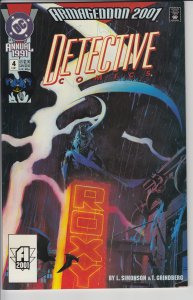 DETECTIVE COMICS ANNUAL #4 (1991) NM, white paper