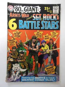 Our Army at War #164 (1966) VG- Condition 1 in spine split, ink fc