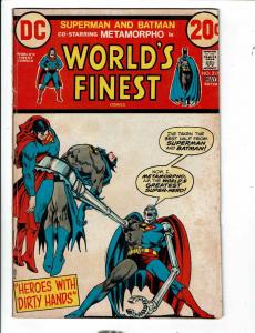 5 World's Finest Comics # 213 215 217 222 231 DC Comic Books Batman Flash JG4