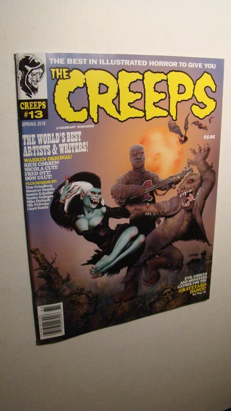 CREEPS 13 *NM 9.4* CORBEN ART WARREN CREEPY EERIE VAMPIRELLA