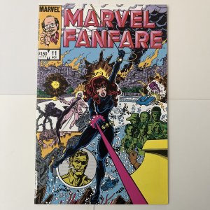 Marvel Fanfare #11 Black Widow First appearance Iron Maiden 1st Print Marvel NM