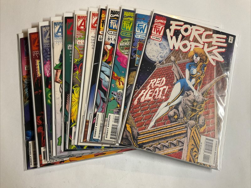 Force Works 1-22 Near Mint Nm Lot Run Set Marvel 