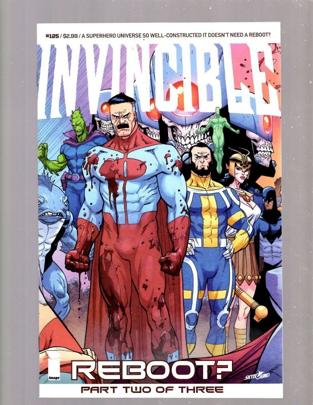 12 Invincible Comic Books # 119 120 121 122 123 124 125 126 128 129 130 131 RP4