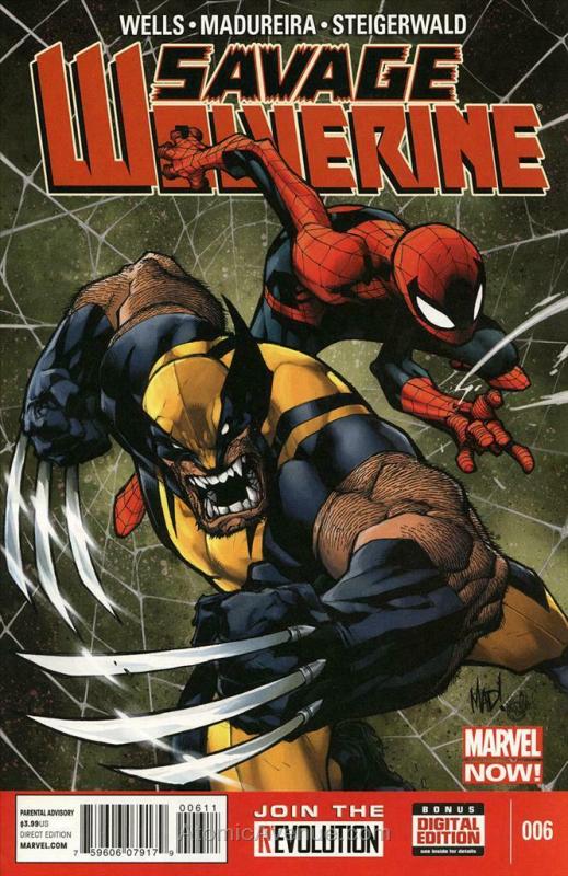 Savage Wolverine #6 VF/NM; Marvel | save on shipping - details inside