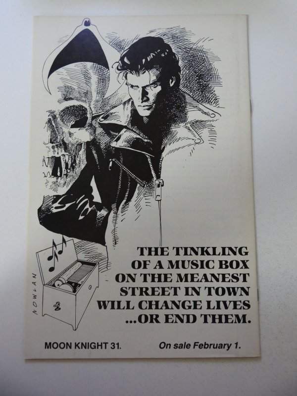 Moon Knight #30 (1983) VF- Condition