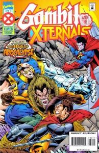 gambit and the x-ternals comics  # 1,2,3,4   age of apocalypse  AFTER XAVIER