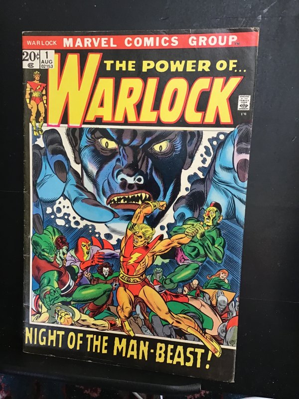 Warlock #1 (1972) high-grade first issue key!! VF Wytheville CERT! Wow