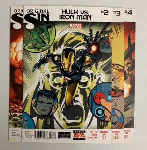 Original Sin Hulk Vs Iron Man #1-4 Set (Marvel 2014) 1 2 3 4 Mark Waid (9.2+) 