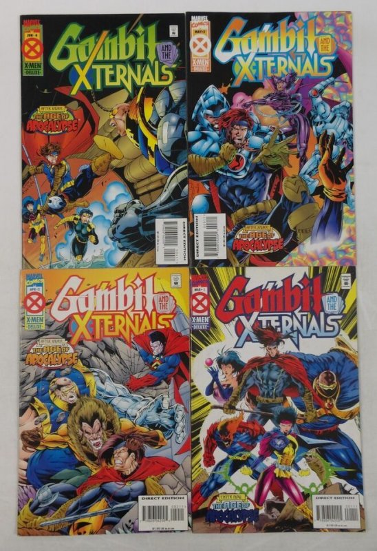 Gambit and the X-Ternals #1-4 VF/NM complete series Age of Apocalypse ; Marvel