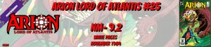 Arion Lord of Atlantis 25 NM- 9.2 DC 1984