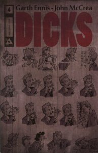 Dicks #4 Classic Black and White Cover Comic Book - Avatar