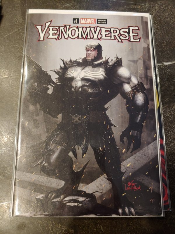 VENOMVERSE #1 (OF 5) COMICXPOSURE INYUK LEE EXCLUSIVE CABLE VENOMIZED VENOMVERS