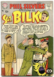 Sgt. Bilko #2 1957-DC-Phil Silvers CBS-TV program-Bob Oskner-VG