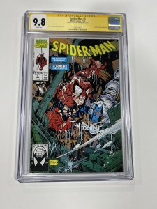 SPIDER-MAN 5 CGC 9.8 WHITE PAGES TODD MCFARLANE SS SIGNATURE SERIES MARVEL 1990