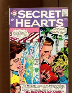 Secret Hearts #102 - My Love Is False! (7.0) 1965