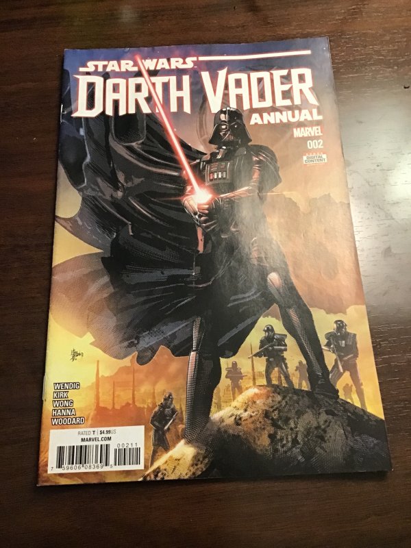 Darth Vader Annual #2 (2018) VF High-Grade 2nd Annual key wow!