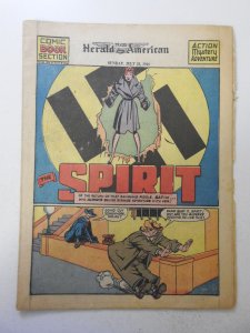 The Spirit #217 (1944) Newsprint Comic Insert Rare!