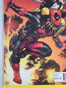 All-New Wolverine #21 Leonard Kirk 1:10 Deadpool Variant 2017 Marvel Comics