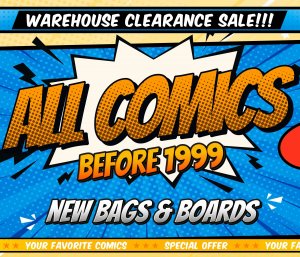 Monthly 69¢ Auction - all comics before 1999