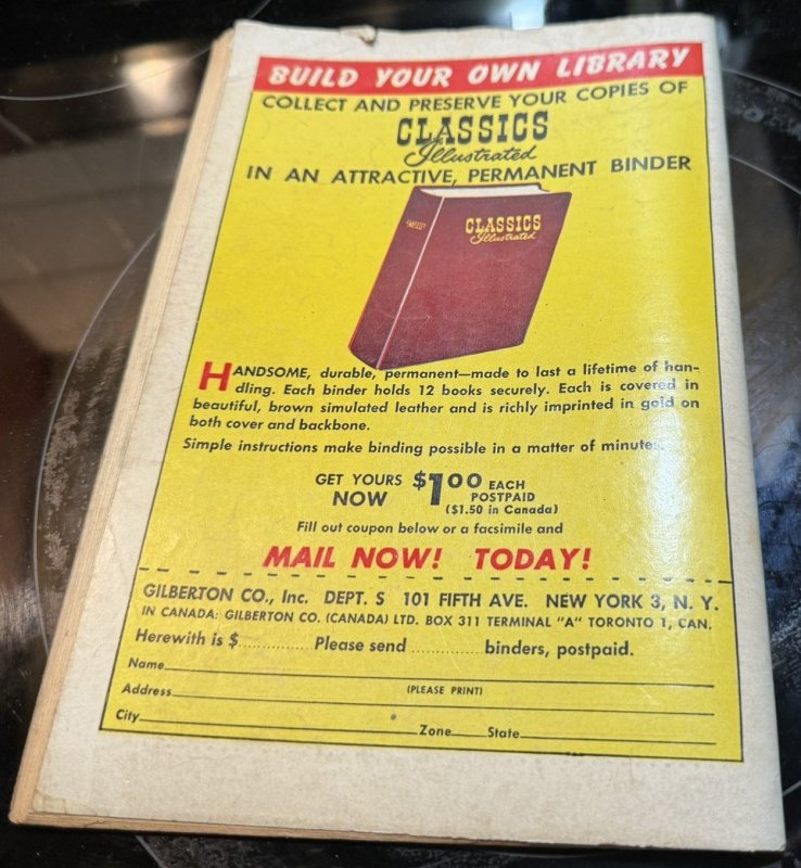 Classics Illustrated #75 (1950)