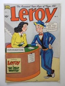 Leroy #3 GD- Condition Ink on fc