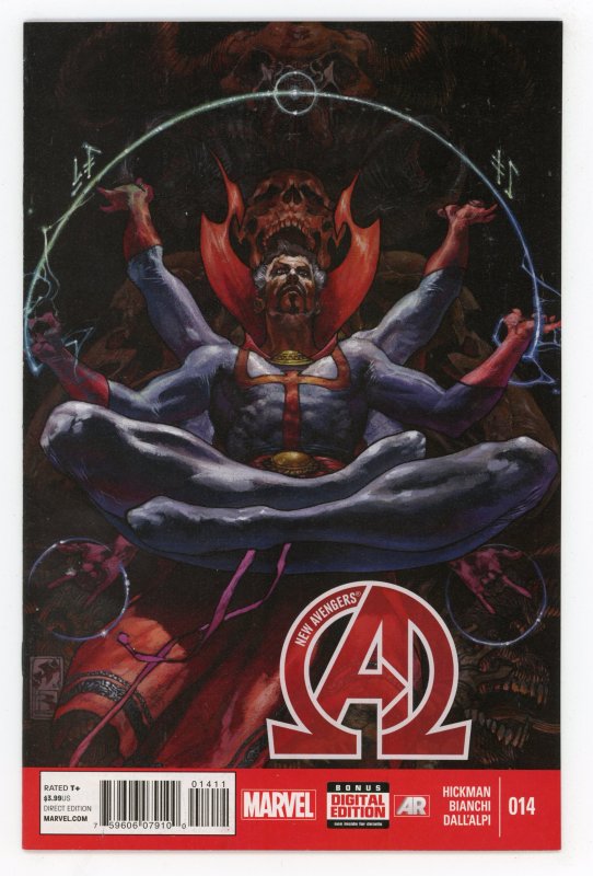 New Avengers #14 (2013 v3) Jonathan Hickman Illuminati Doctor Strange X-Men NM