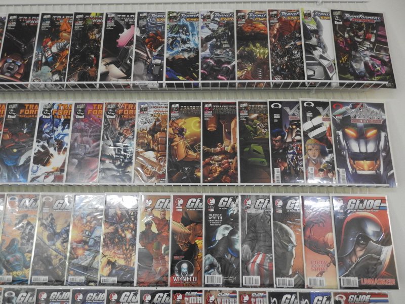 Huge Lot Indy Comics W/ G.I.Joe, Transformers, Voltron, Capes+ Avg VF-NM Cond!!