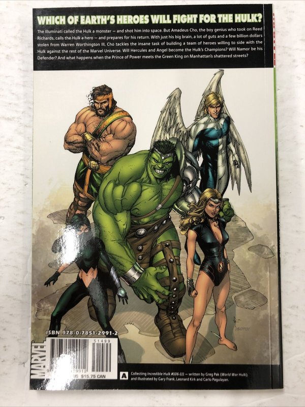 Hulk WWH The Incredible Herc By Greg Pak (2008) TPB Marvel Comics