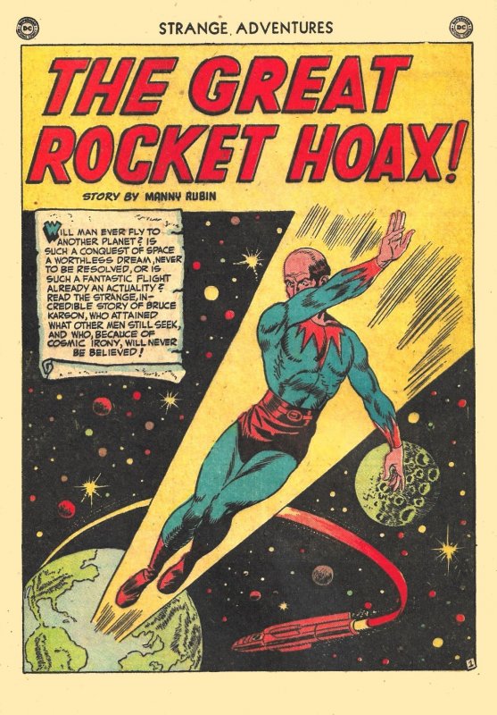 STRANGE ADVENTURES #8 (May1951) 4.5 VG+ SciFi from G. Fox!  G. Kane!  A. Toth!