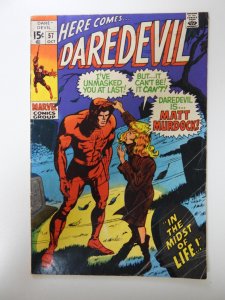 Daredevil #57 (1969) GD+ condition