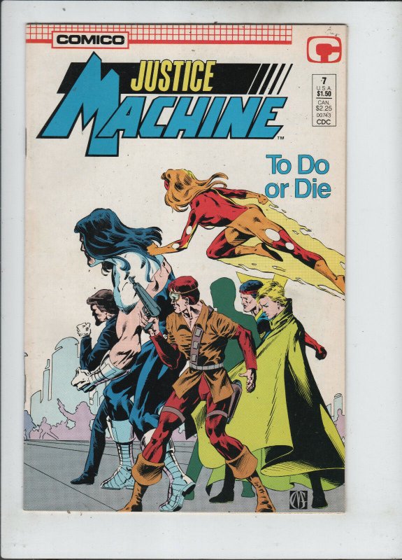 Justice Machine #1-17 Set 