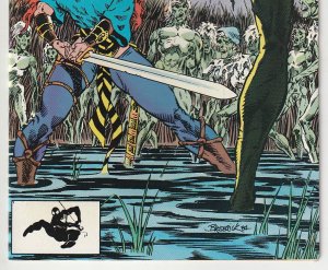 Red Sonja(Marvel, vol.3) # 6  Walking Dead in the Swamp