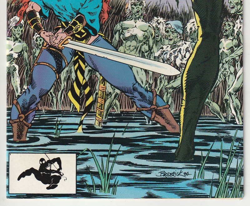 Red Sonja(Marvel, vol.3) # 6  Walking Dead in the Swamp