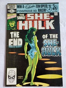 Savage She-Hulk #25 Double Sized Last Issue - 1982 - VF/NM