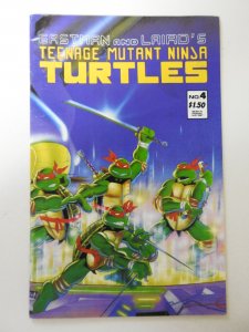 Teenage Mutant Ninja Turtles #4 Second Print Cover (1985) FN/VF Condition!