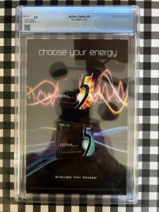 Action Comics #9 (2012) - CGC 9.8 PERFECT ! 1st Calvin Ellis Earth 23